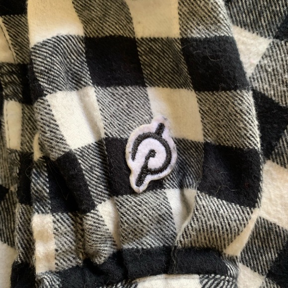 RARE Peloton Flannel Top - Picture 4 of 6